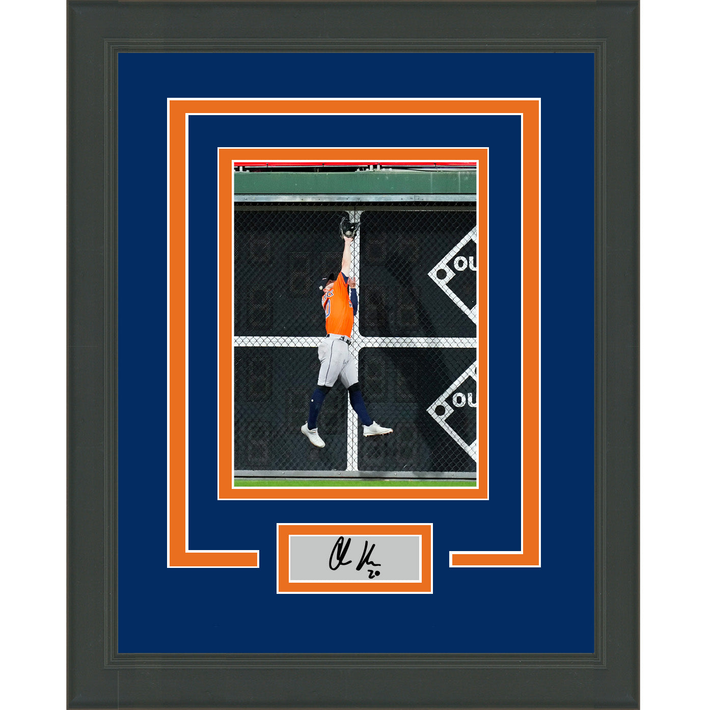 Framed Chas McCormick 2022 World Series Game 5 Saving Catch Facsimile Laser  Engraved Signature Auto Houston Astros 14x17 Baseball Photo - Hall of Fame  Sports Memorabilia