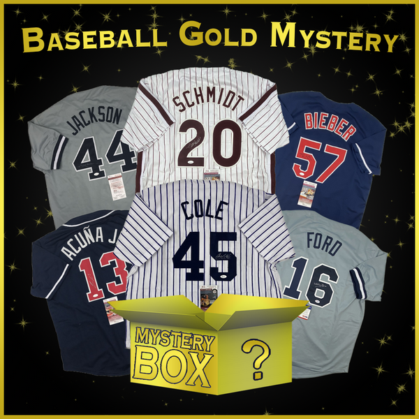 Press Pass Collectibles 2022 Authentic Baseball Jersey Mystery Box – Series  1 (Limited to 25)