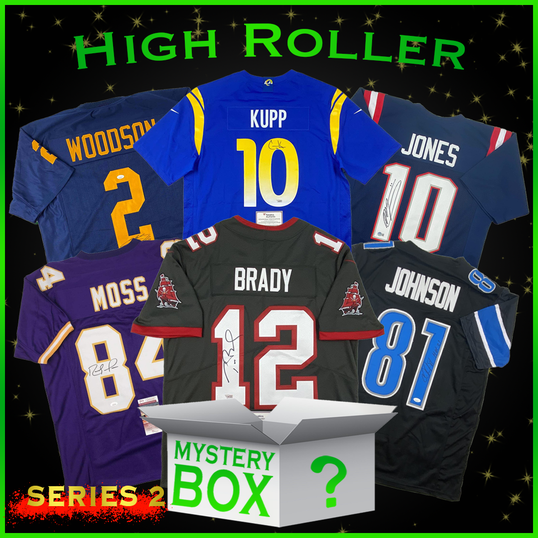 Autographed Baseball Jersey Mystery Box GOLD Series 1 - Hall of Fame Sports  Memorabilia