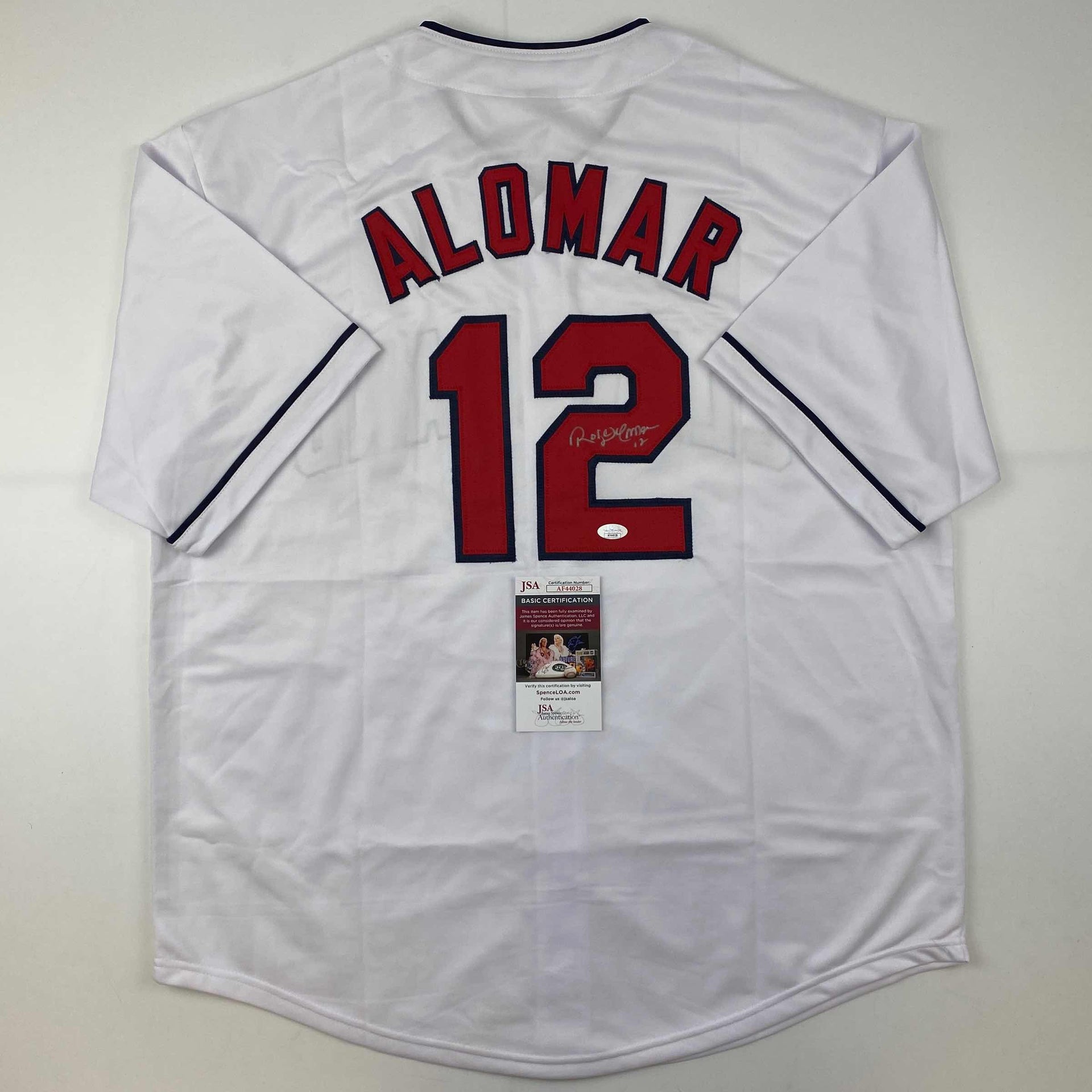 Roberto Alomar Hall of Fame jersey