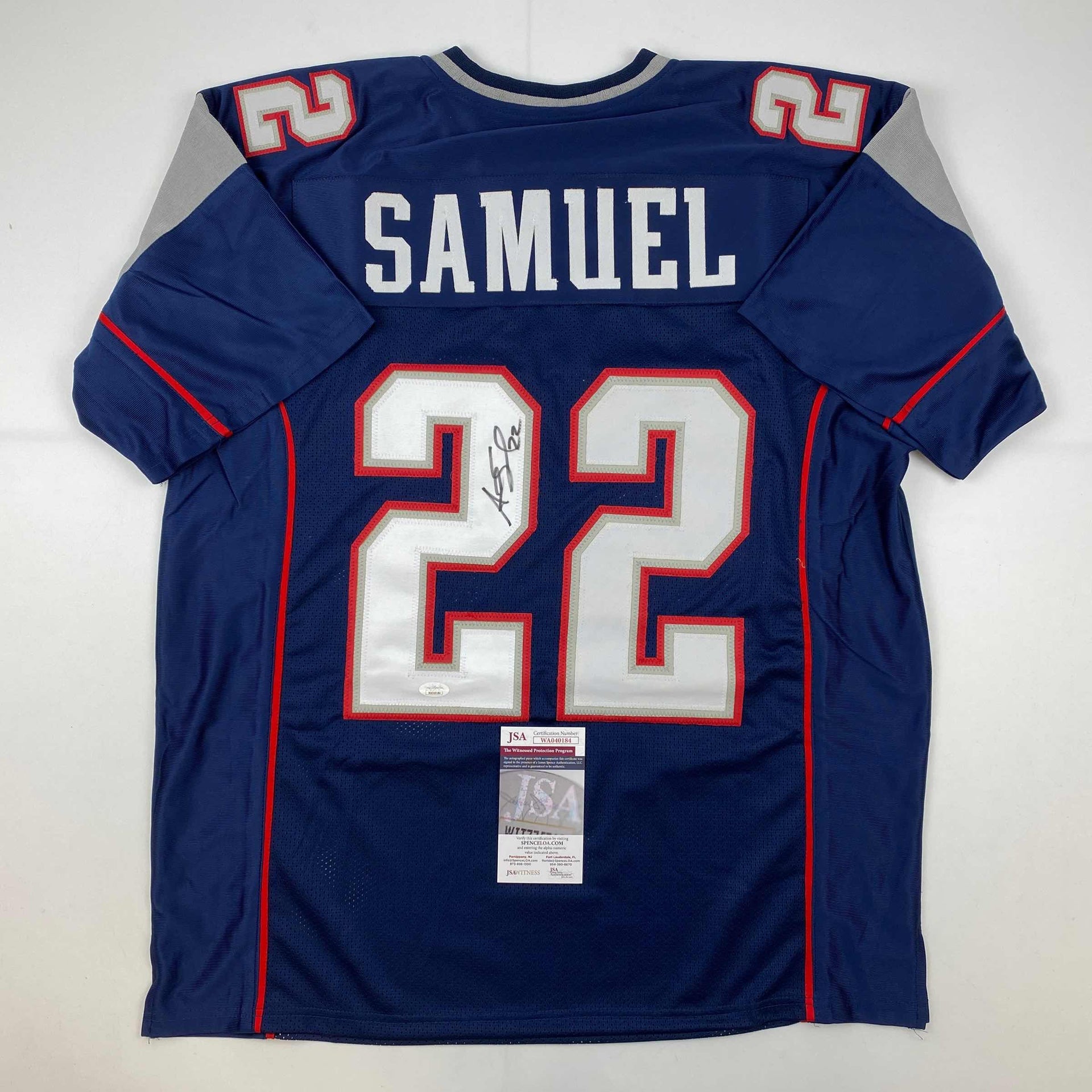 NFL Autographed Jerseys Archives - New England Picture