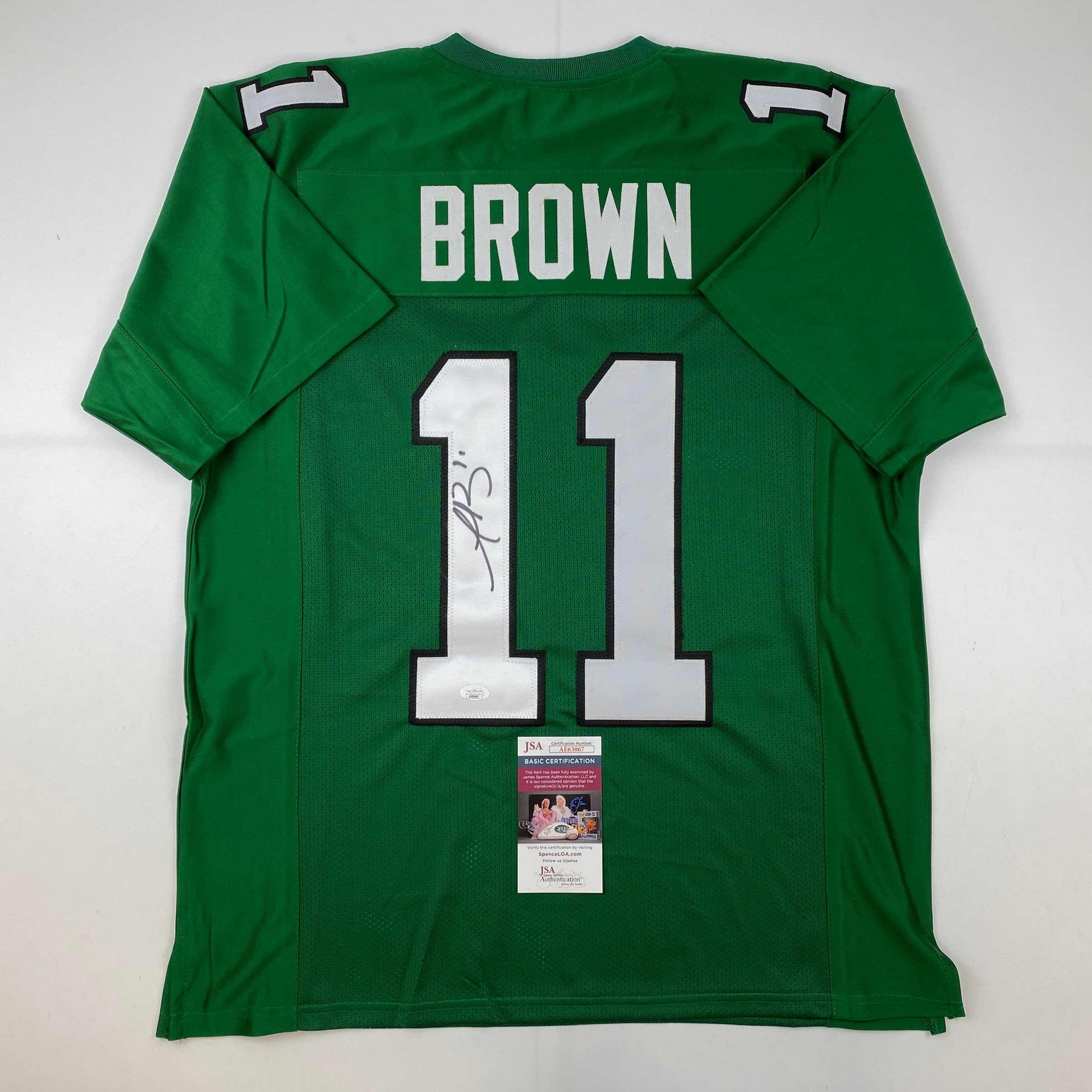 AJ Brown Philadelphia Eagles HOME Jersey - Green