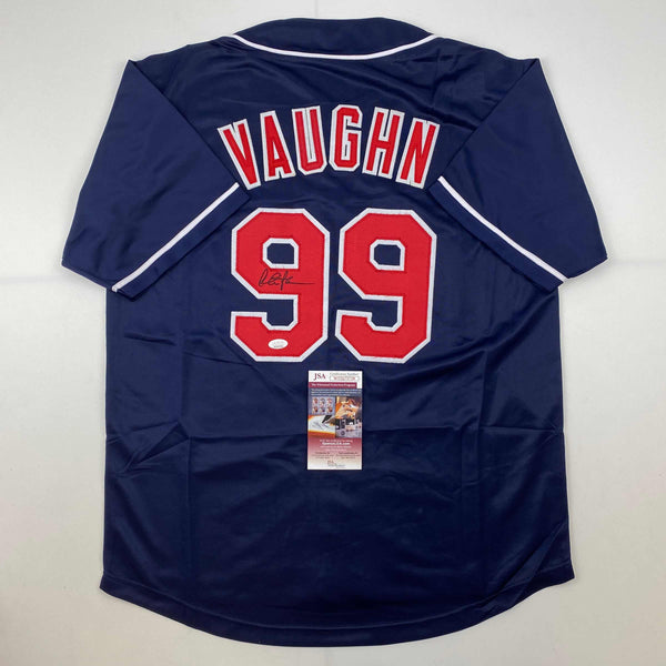 MAJOR LEAGUE WILD THING 99 JERSEY CLEVELAND INDIANDS RICK VAUGHN
