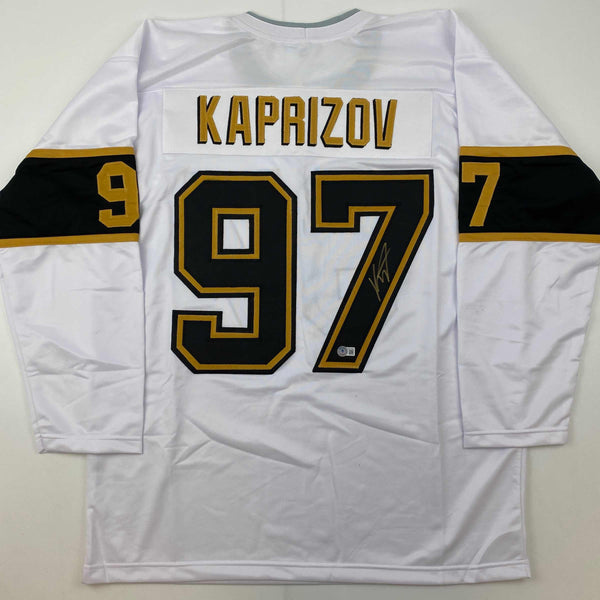 Framed Autographed/Signed Kirill Kaprizov 33x42 Minnesota Green Hockey  Jersey Beckett BAS COA - Hall of Fame Sports Memorabilia