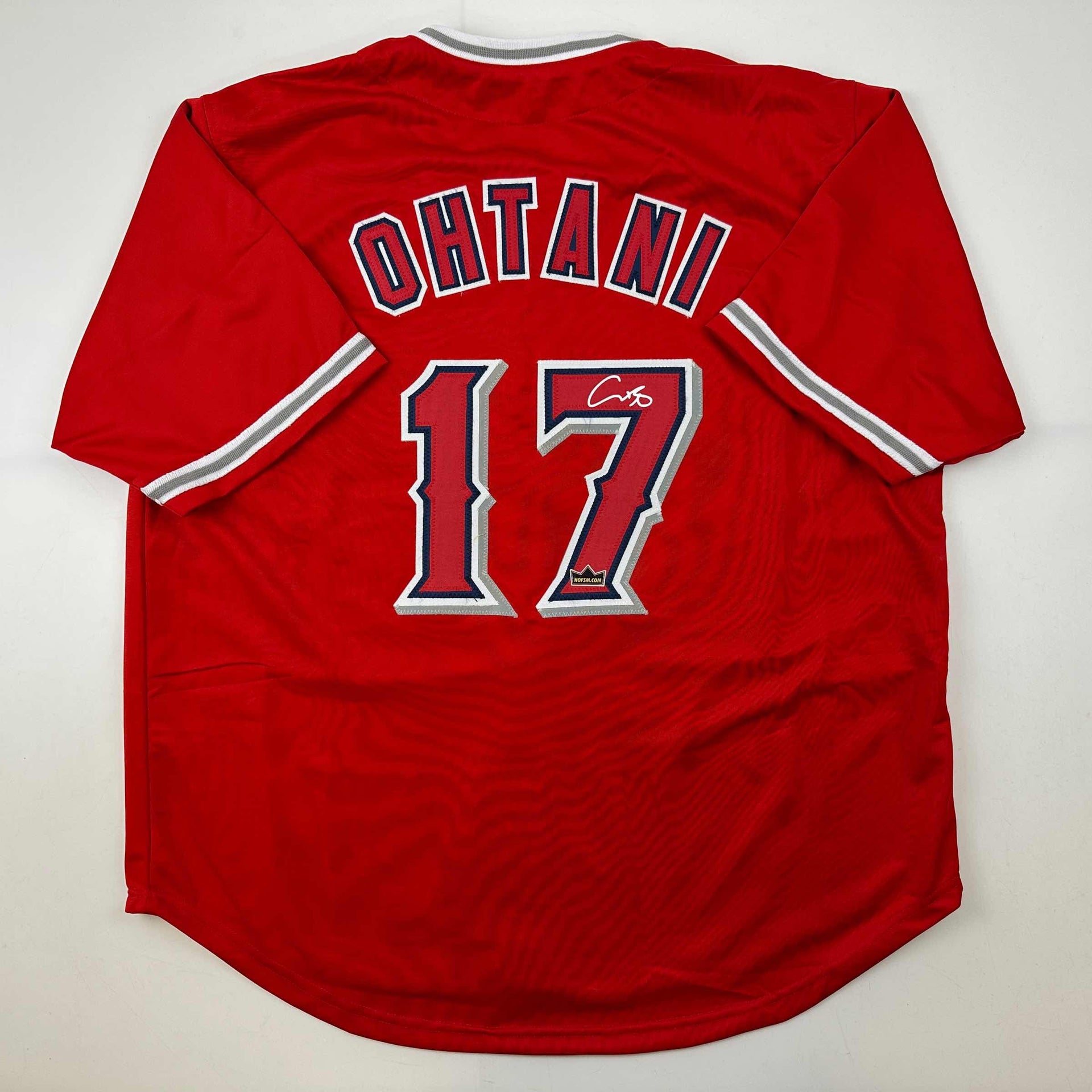 shohei ohtani signed jersey