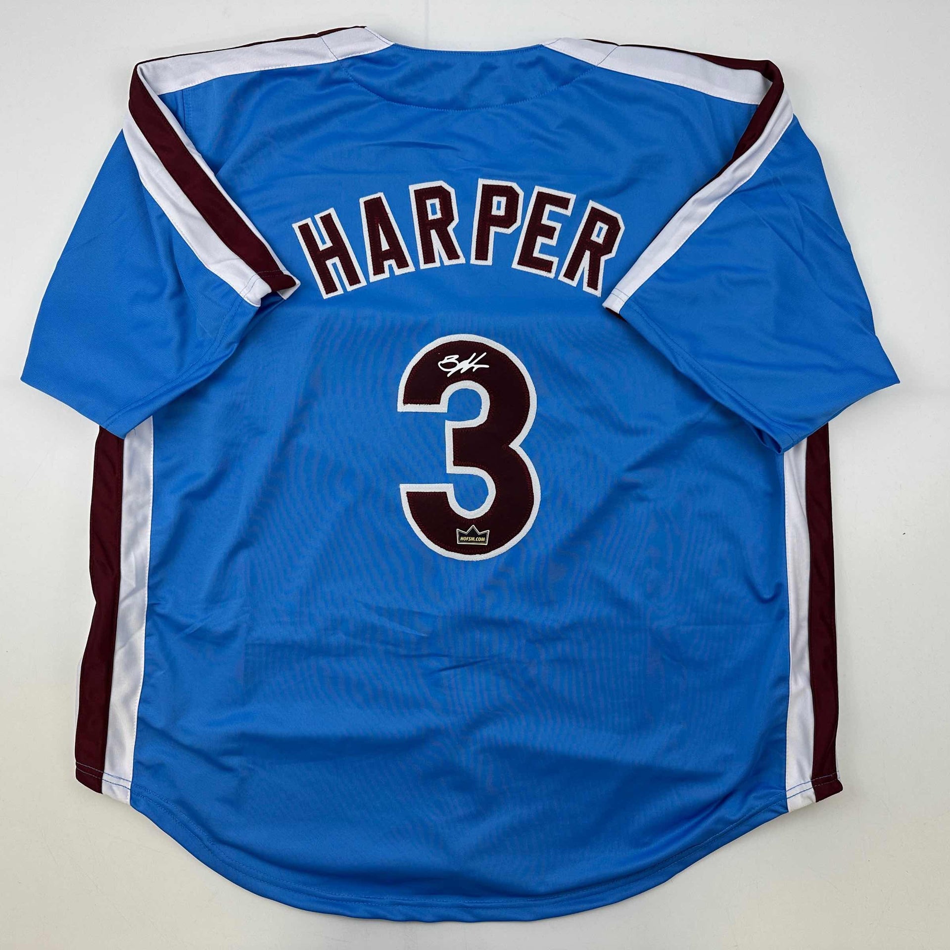 Bryce Harper Autographed Home Jersey