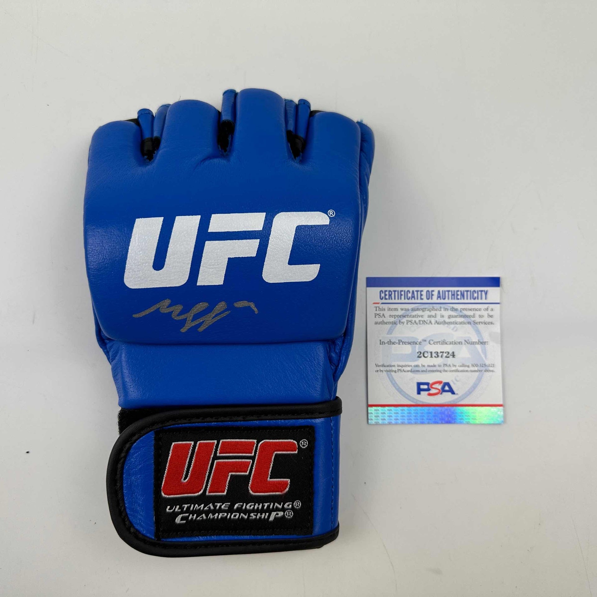 Autographed Signed Khamzat Borz Chimaev UFC MMA Ultimate Fighting