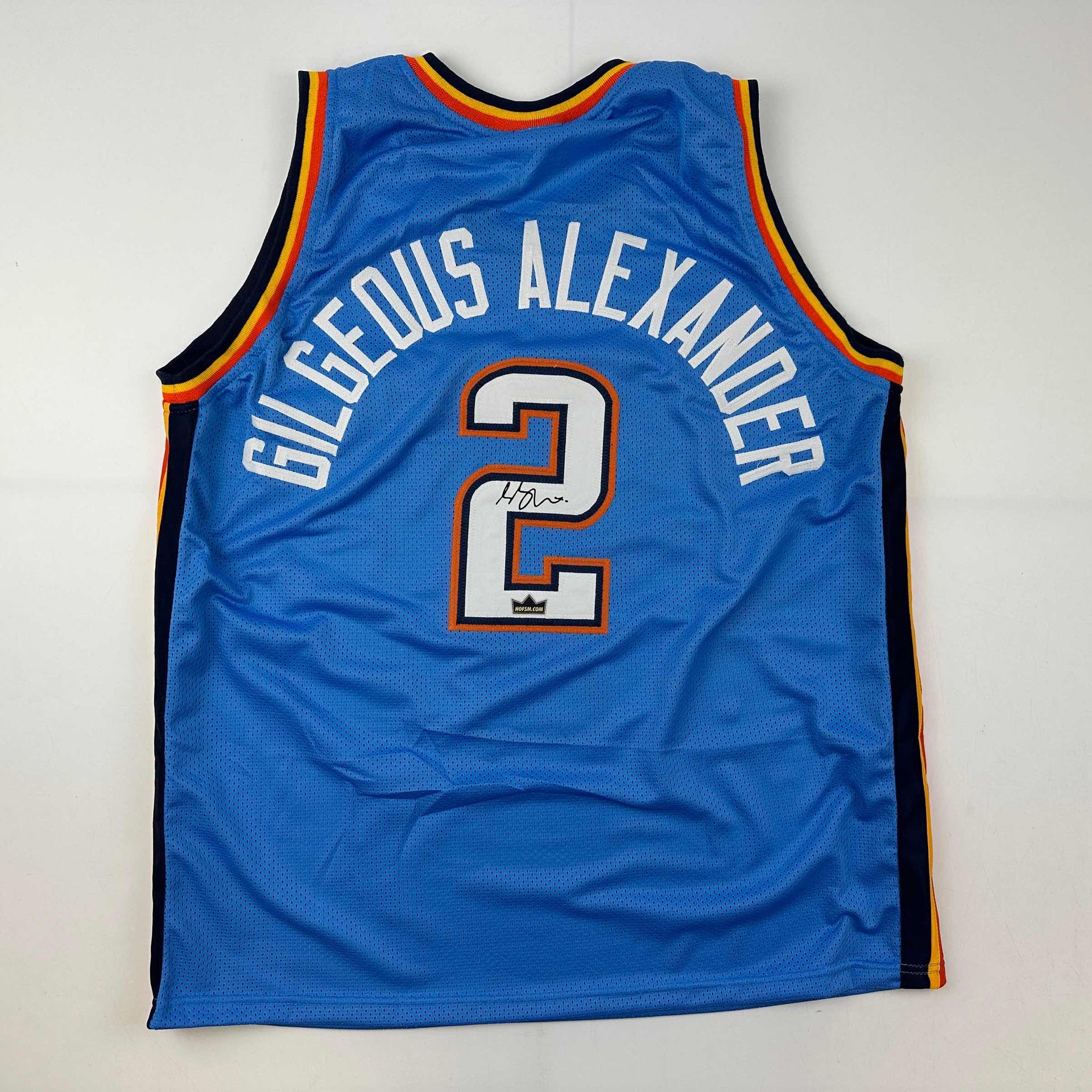 Facsimile Autographed Shai Gilgeous-Alexander SGA Oklahoma City