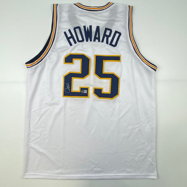 Dwight Howard Autographed Los Angeles Custom Gold Basketball Jersey - BAS  (Number 12)