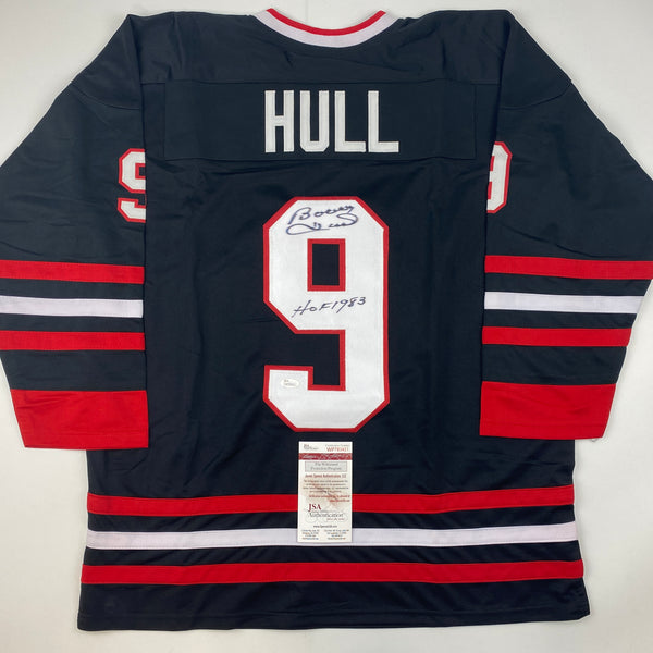 Brett Hull Signed St Louis Blues Jersey (JSA COA) Hall of Fame 2009 / –