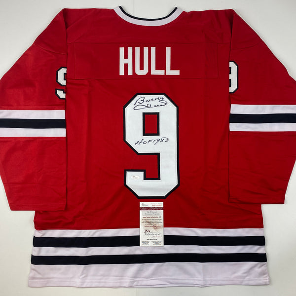 Brett Hull Signed St. Louis Blue Hockey Jersey (PSA) — RSA