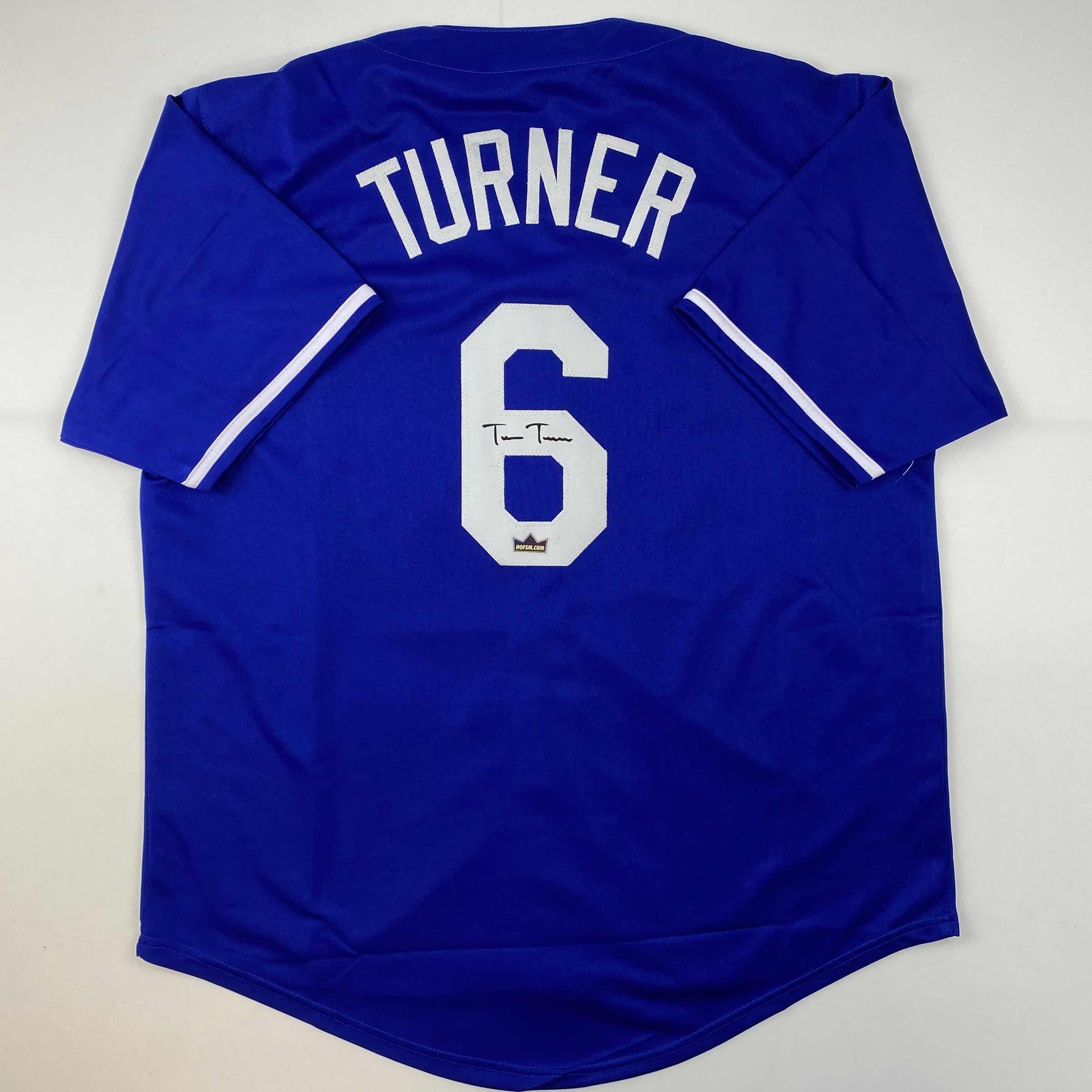 Facsimile Autographed Trea Turner Philadelphia Pinstripe Reprint Laser Auto  Baseball Jersey Size Men's XL at 's Sports Collectibles Store