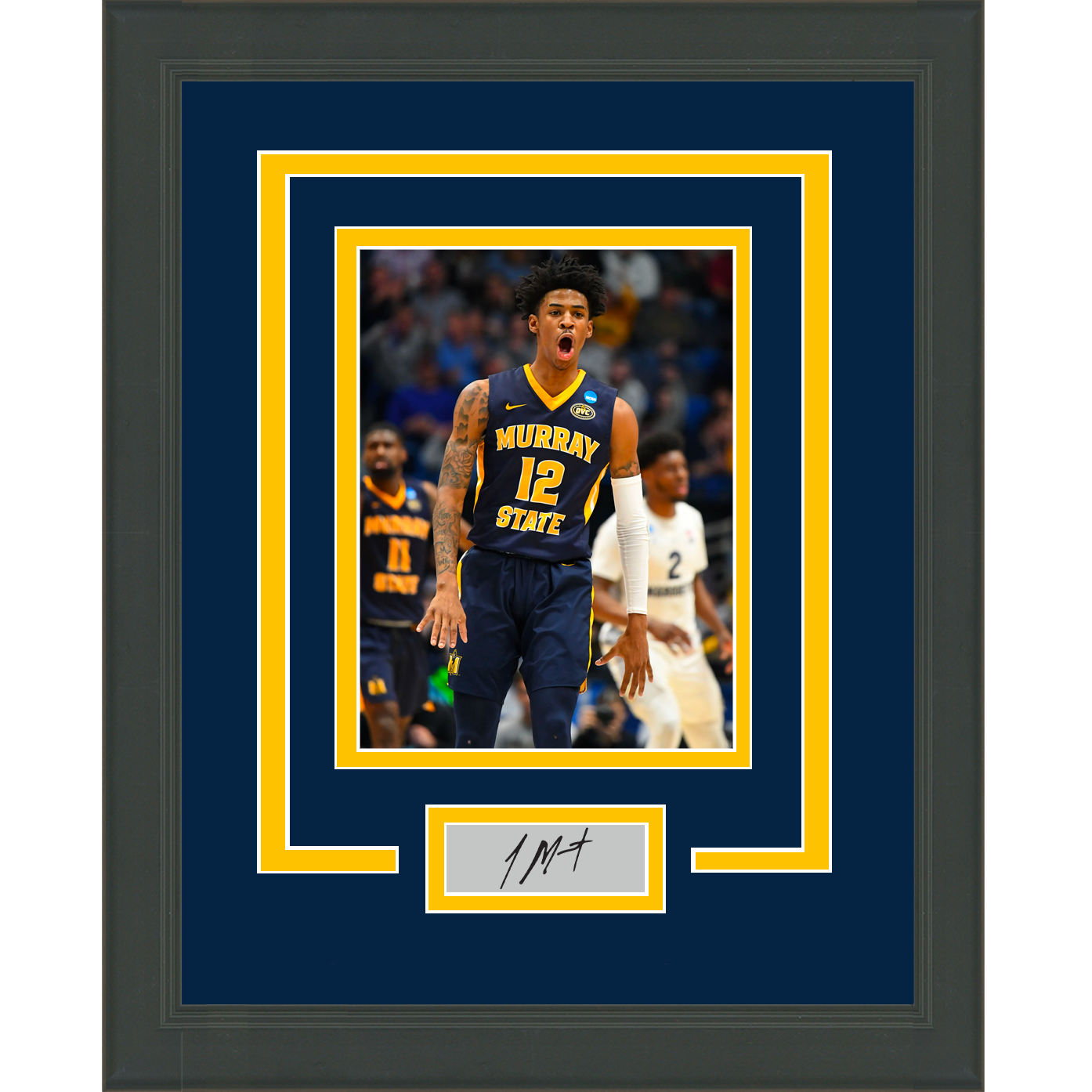 Ja Morant Murray State Jersey | Size Large | Blue and Gold