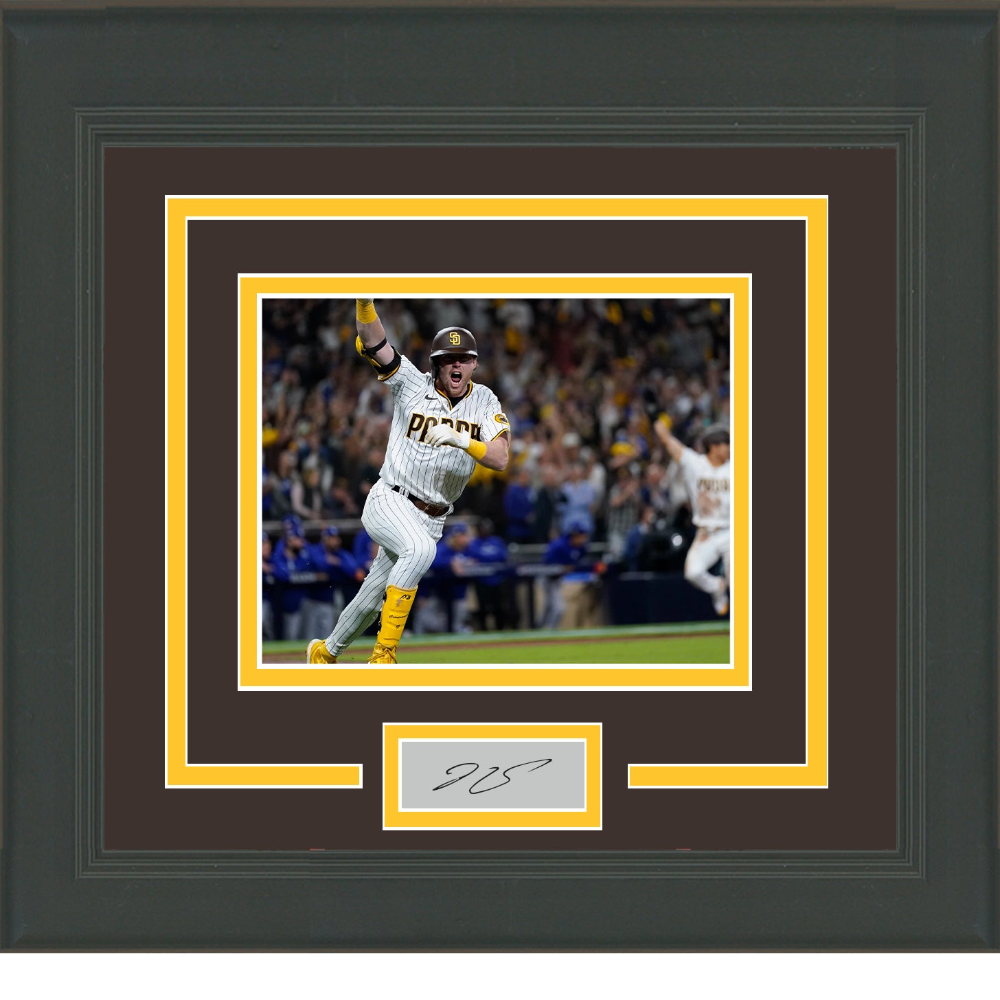 Framed Jake Cronenworth Facsimile Laser Engraved Signature Auto San Diego  Padres 15x16 Baseball Photo - Hall of Fame Sports Memorabilia