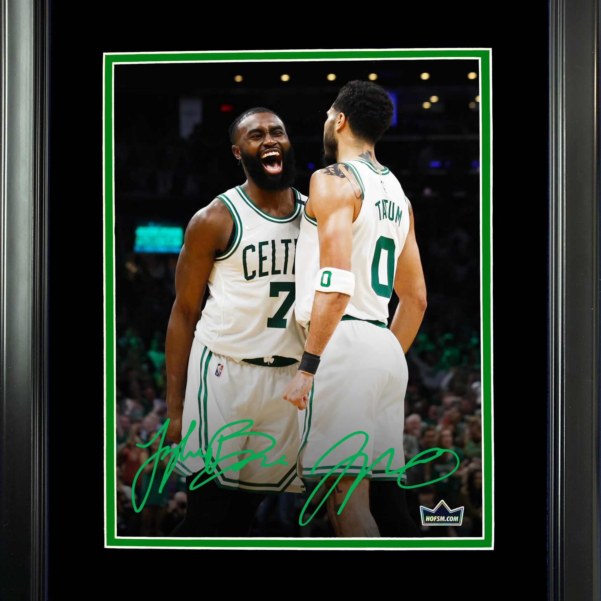 Framed Jayson Tatum & Jaylen Brown Boston Celtics Dual Facsimile Laser  Engraved Signature Auto 11x14 Basketball Photo HOFSM Holo - Hall of Fame  Sports Memorabilia