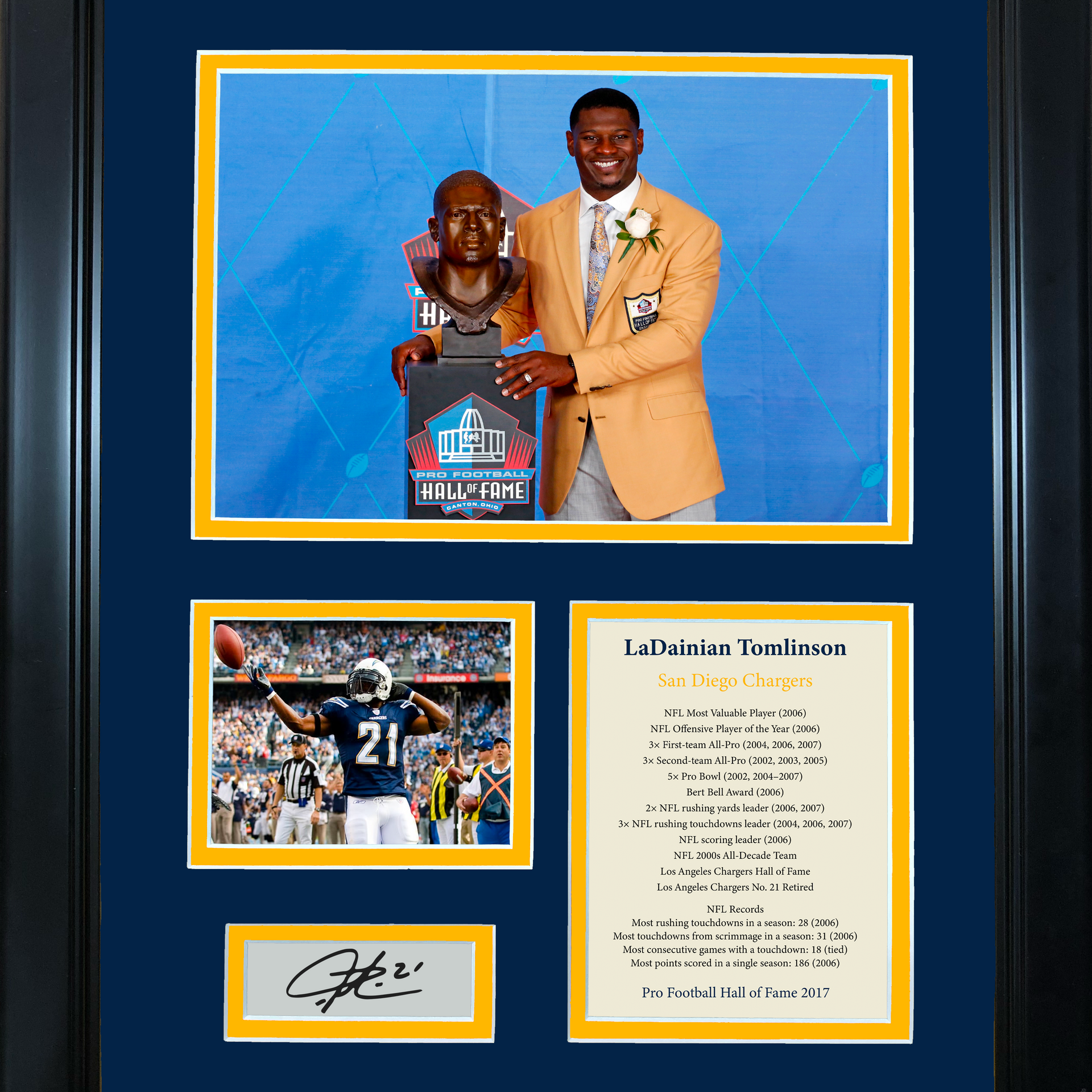 Pro Football Hall of Fame: LaDainian Tomlinson profile