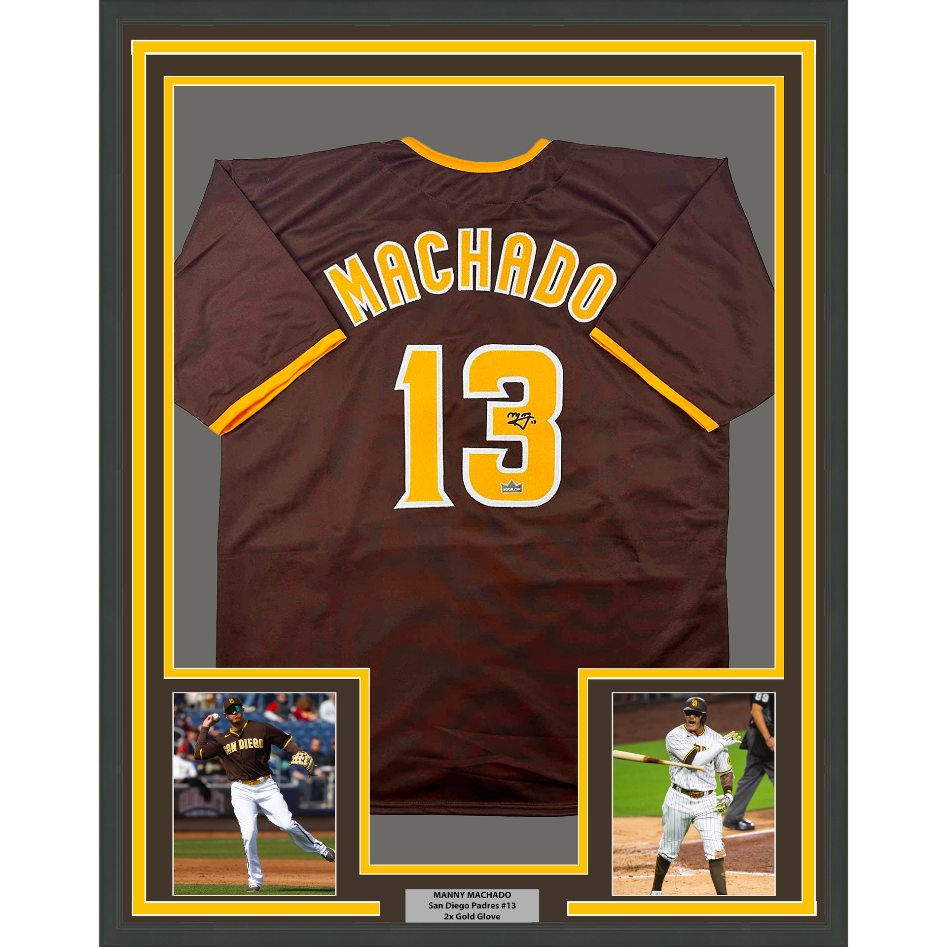 Framed Autographed/Signed Fernando Tatis Jr. 33x42 San Diego Brown Baseball  Jersey JSA COA at 's Sports Collectibles Store