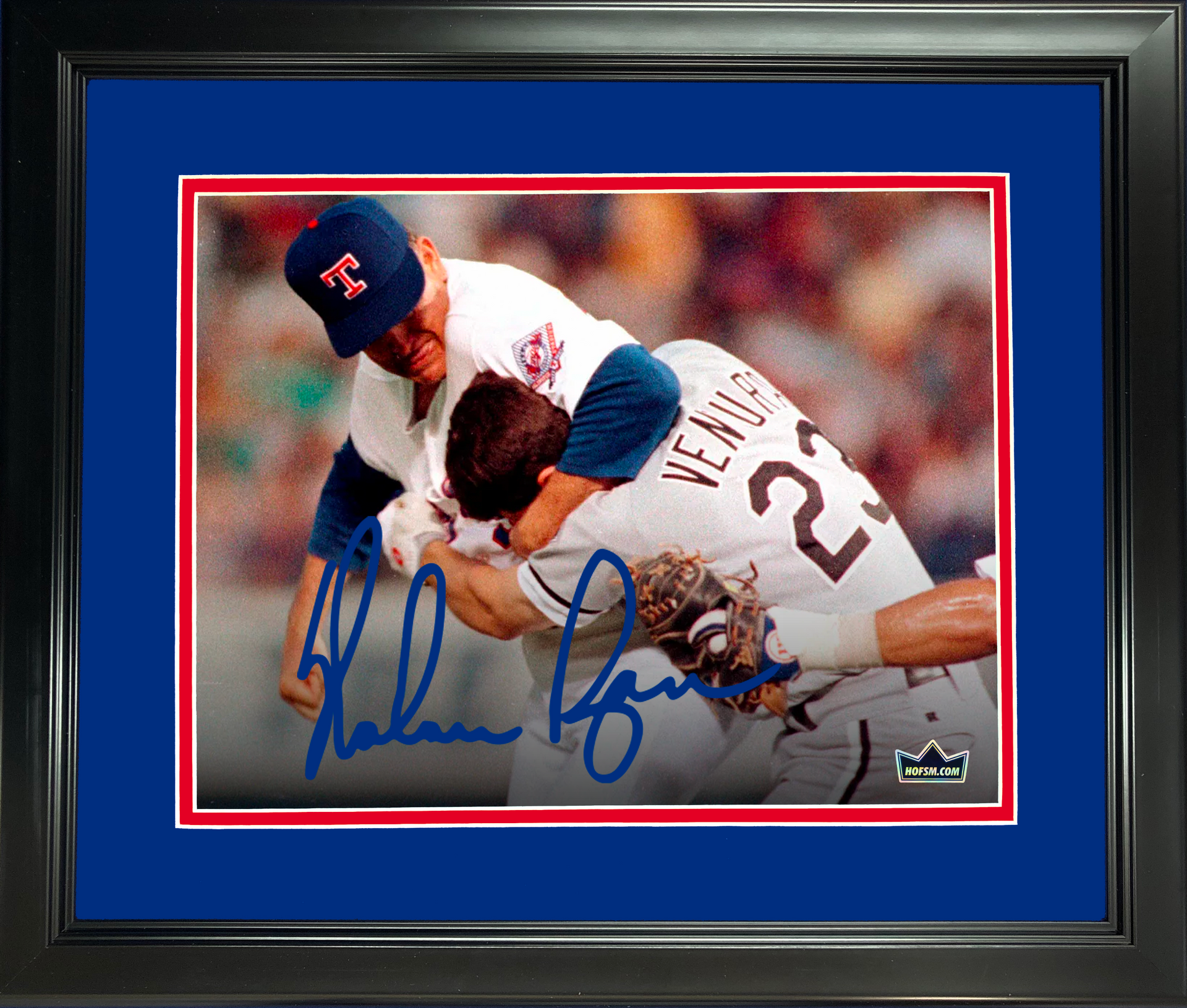 Framed Nolan Ryan Hall of Fame Facsimile Laser Engraved Signature Auto  Texas Rangers Baseball 12x15 Photo Collage - Hall of Fame Sports  Memorabilia