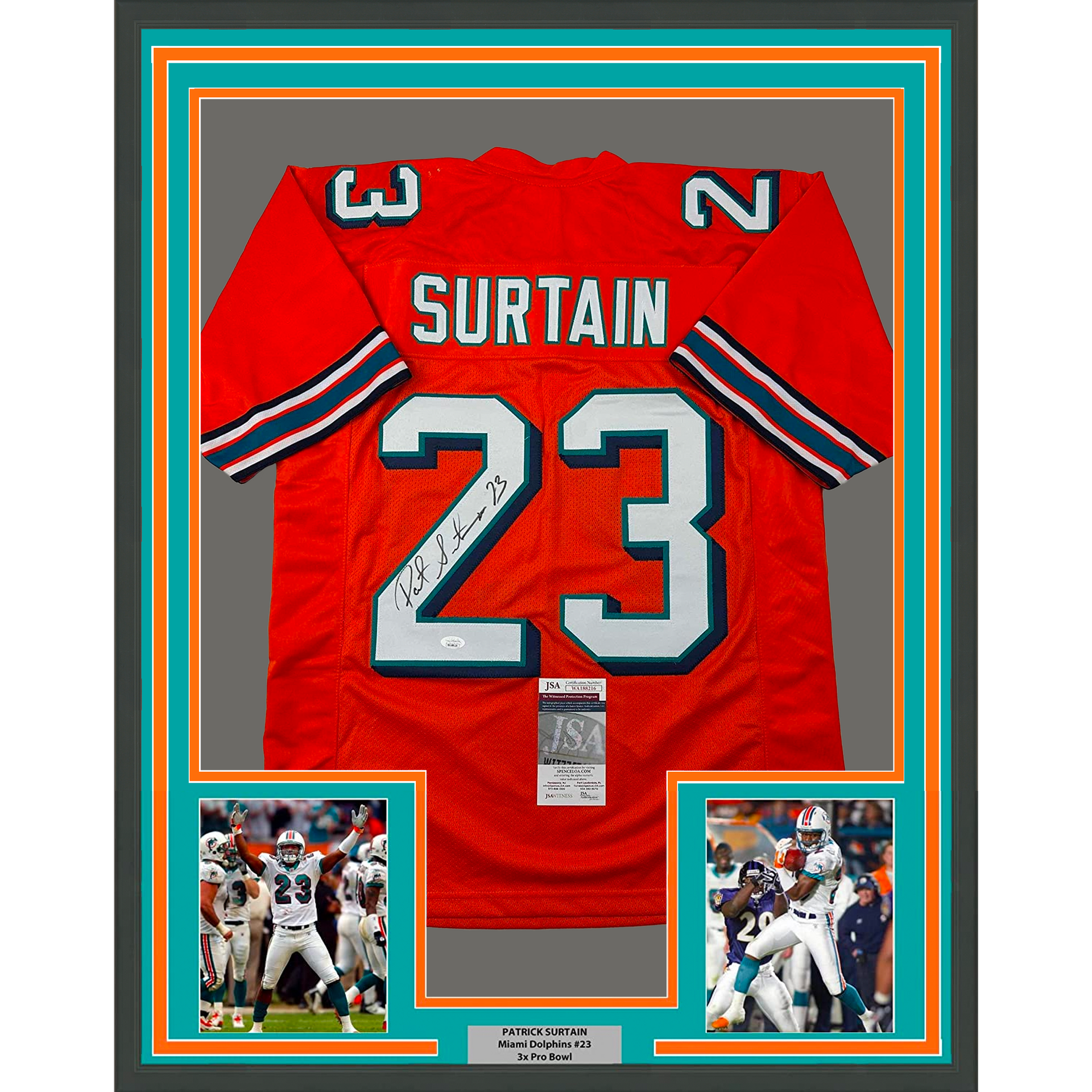 Patrick Surtain II Signed Jersey (JSA)