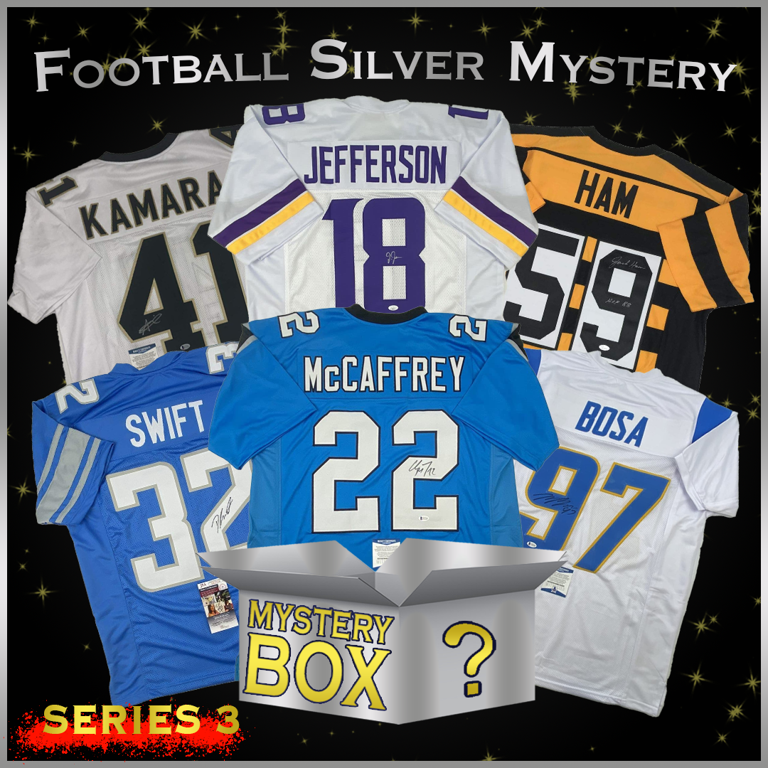 Autographed Baseball Jersey Mystery Box SILVER Series 1 - Hall of Fame  Sports Memorabilia
