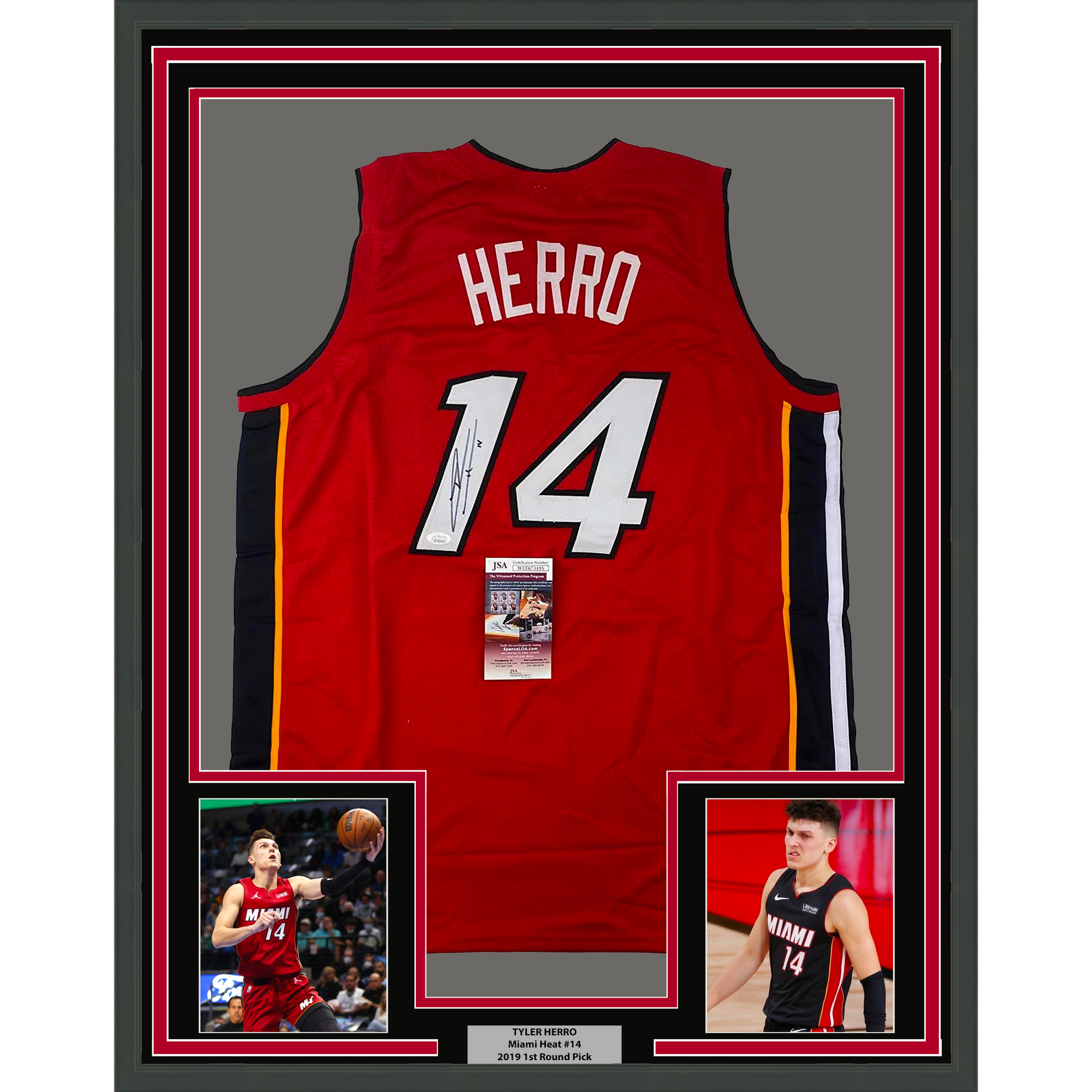 NBA Tyler Herro Signed Jerseys, Collectible Tyler Herro Signed