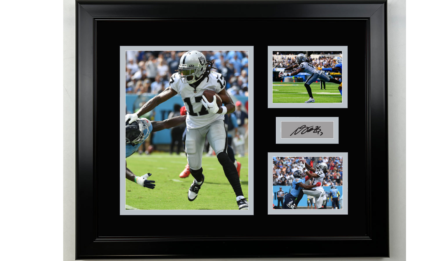 Davante Adams Signed Framed Jersey JSA Autographed Las Vegas Raiders