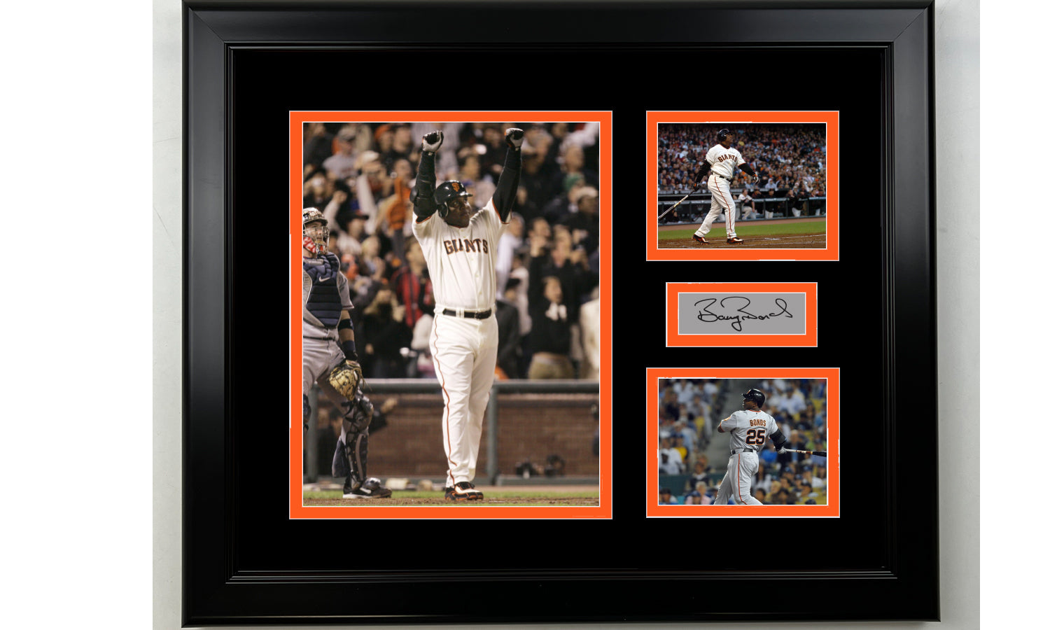 Framed San Francisco Giants Barry Bonds Autographed Signed Jersey