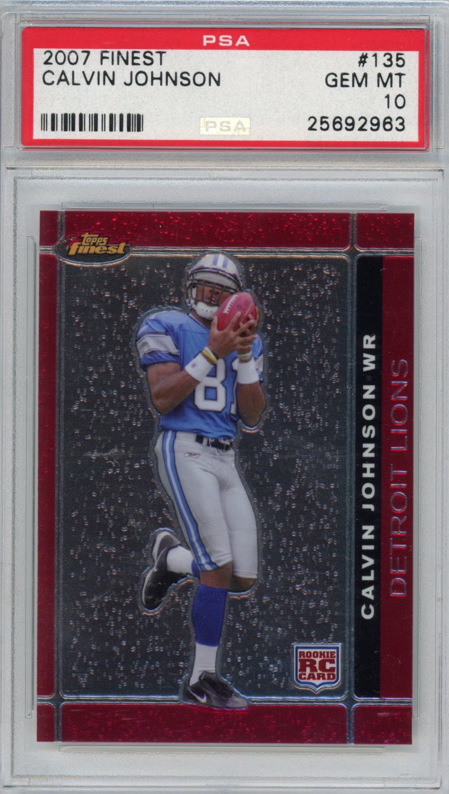 Calvin Johnson Rookie Card Top List, Gallery, Buying Guide, Best RC Info