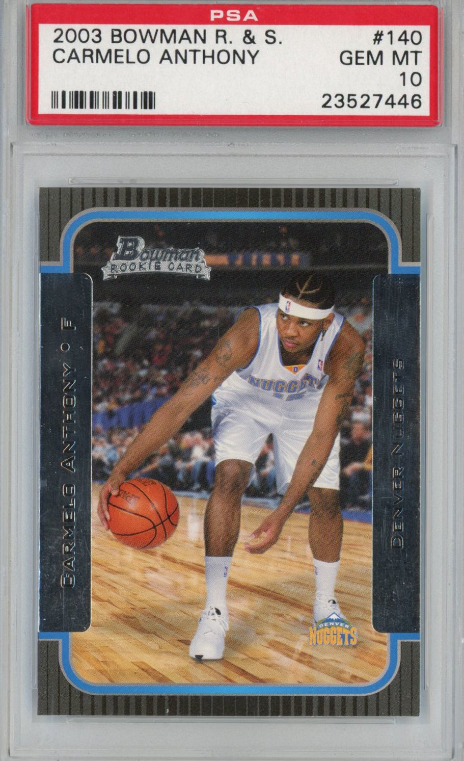 Carmelo Anthony Rookie Card -  Hong Kong