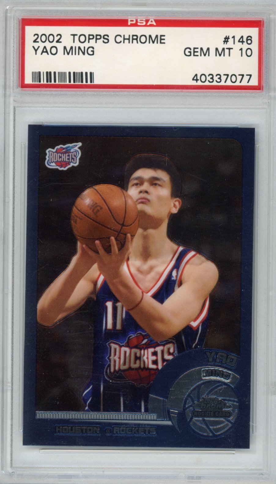 Yao Ming 2002 Topps Chrome Base #146 Price Guide - Sports Card Investor