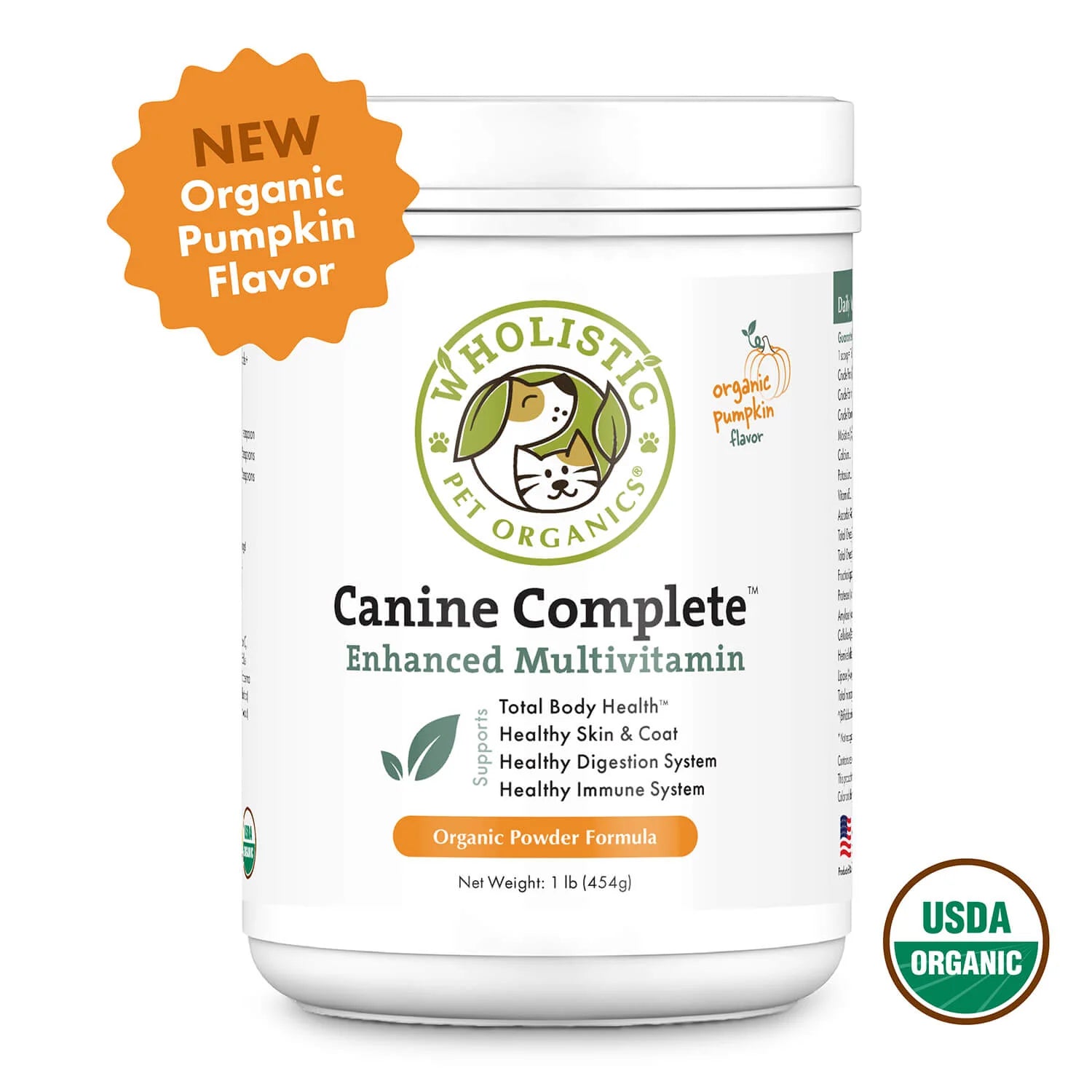 Wholistic Pet Organics: Supplements - Canine Complete 1lb