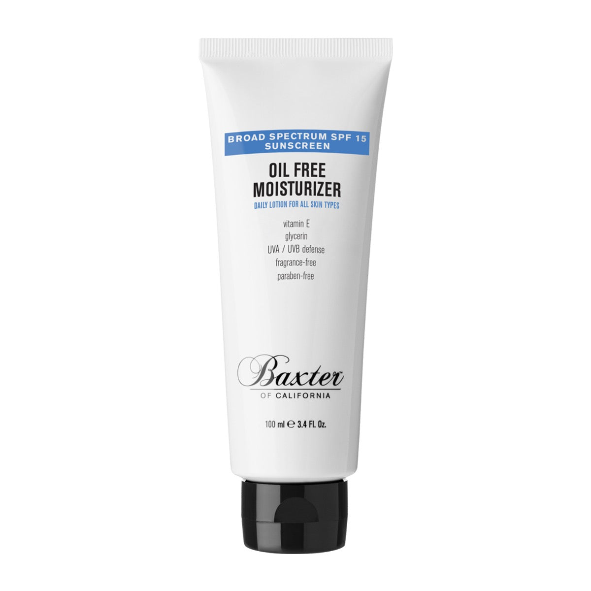 Baxter of California Oil Free Moisturiser SPF 15, 100ml