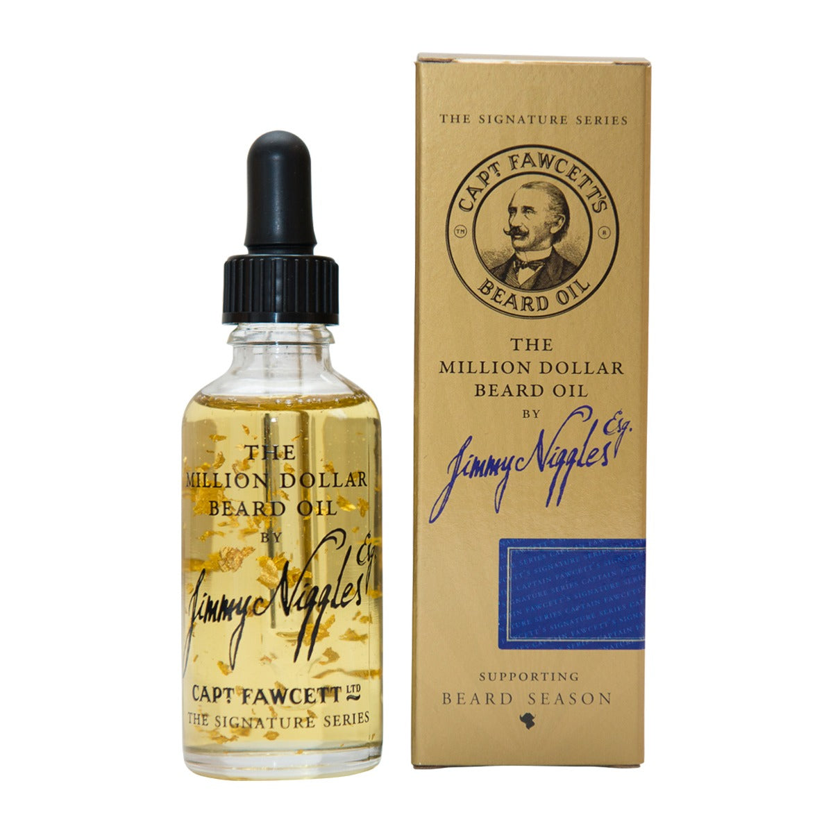 Captain Fawcett's The Million Dollar Beard Oil by Jimmy Niggles, 50ml