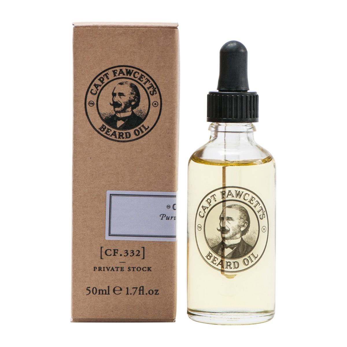 Captain Fawcett's Private Stock Beard Oil, 50ml