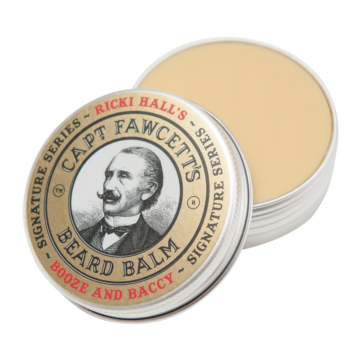 Captain Fawcett's Booze & Baccy Beard Balm by Ricki Hall, 60ml