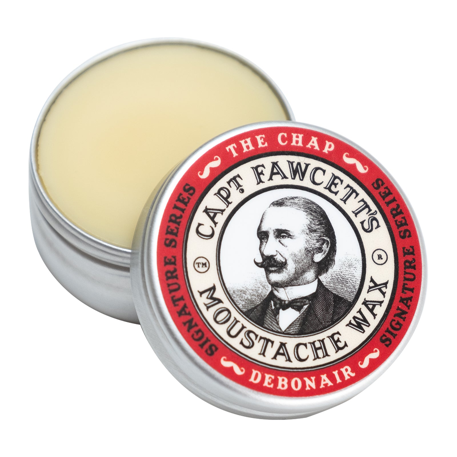 Captain Fawcett's Debonair Moustache Wax by The Chap, 15ml