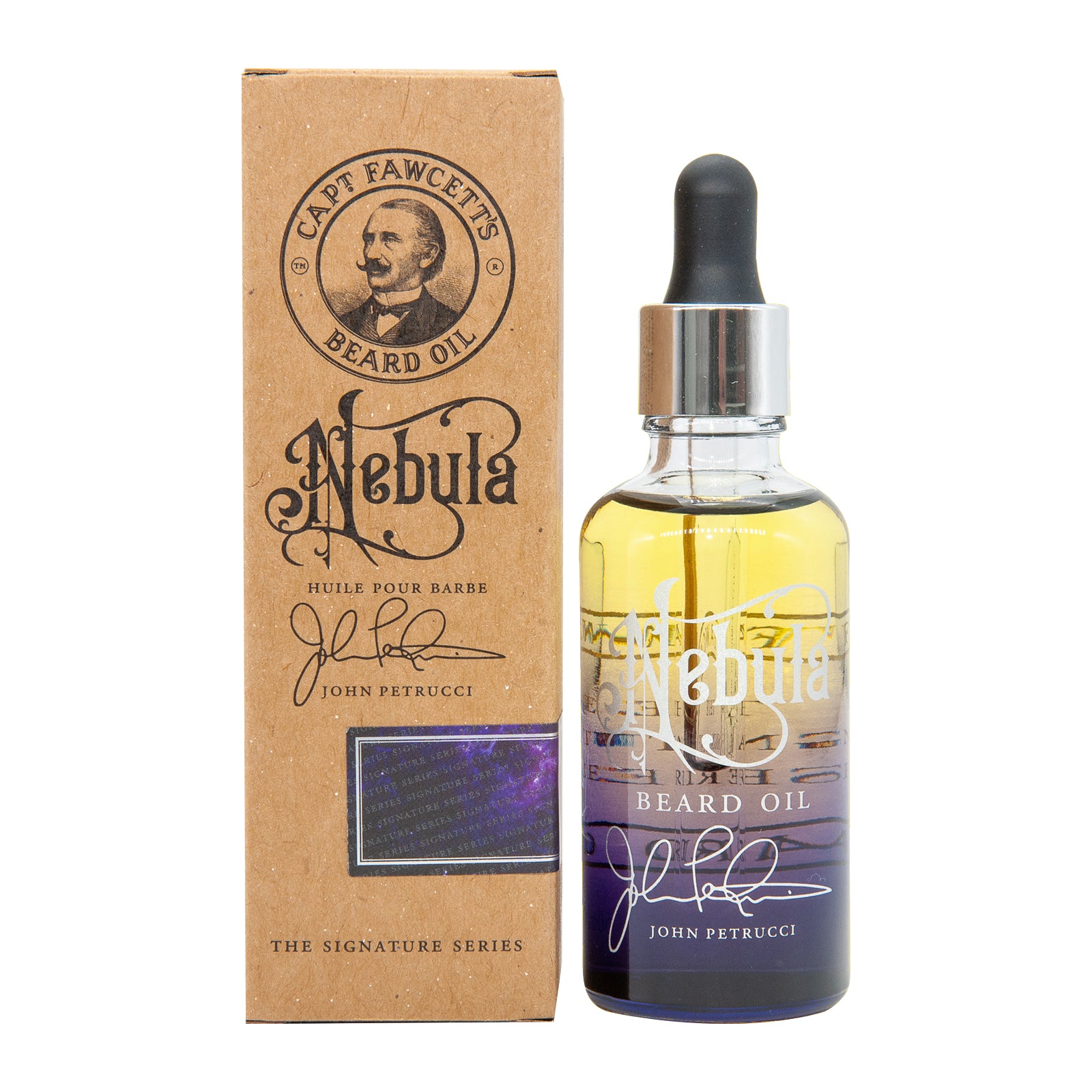 Captain Fawcett's Nebula Beard Oil by John Petrucci, 50ml