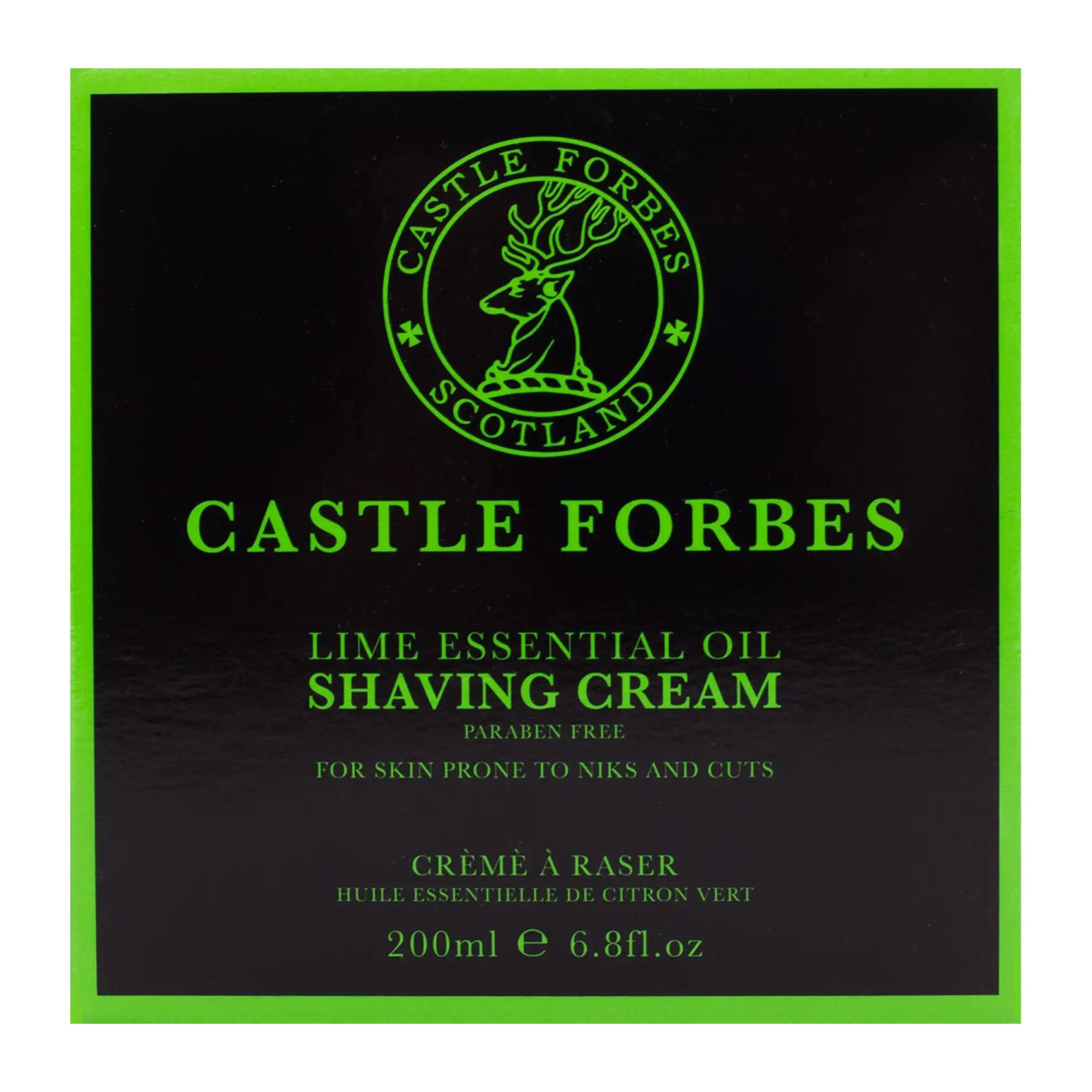 Castle Forbes Lime Shaving Cream, 200ml