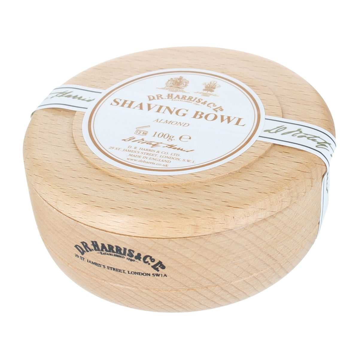 D. R. Harris Almond Shaving Soap in Bowl, 100g