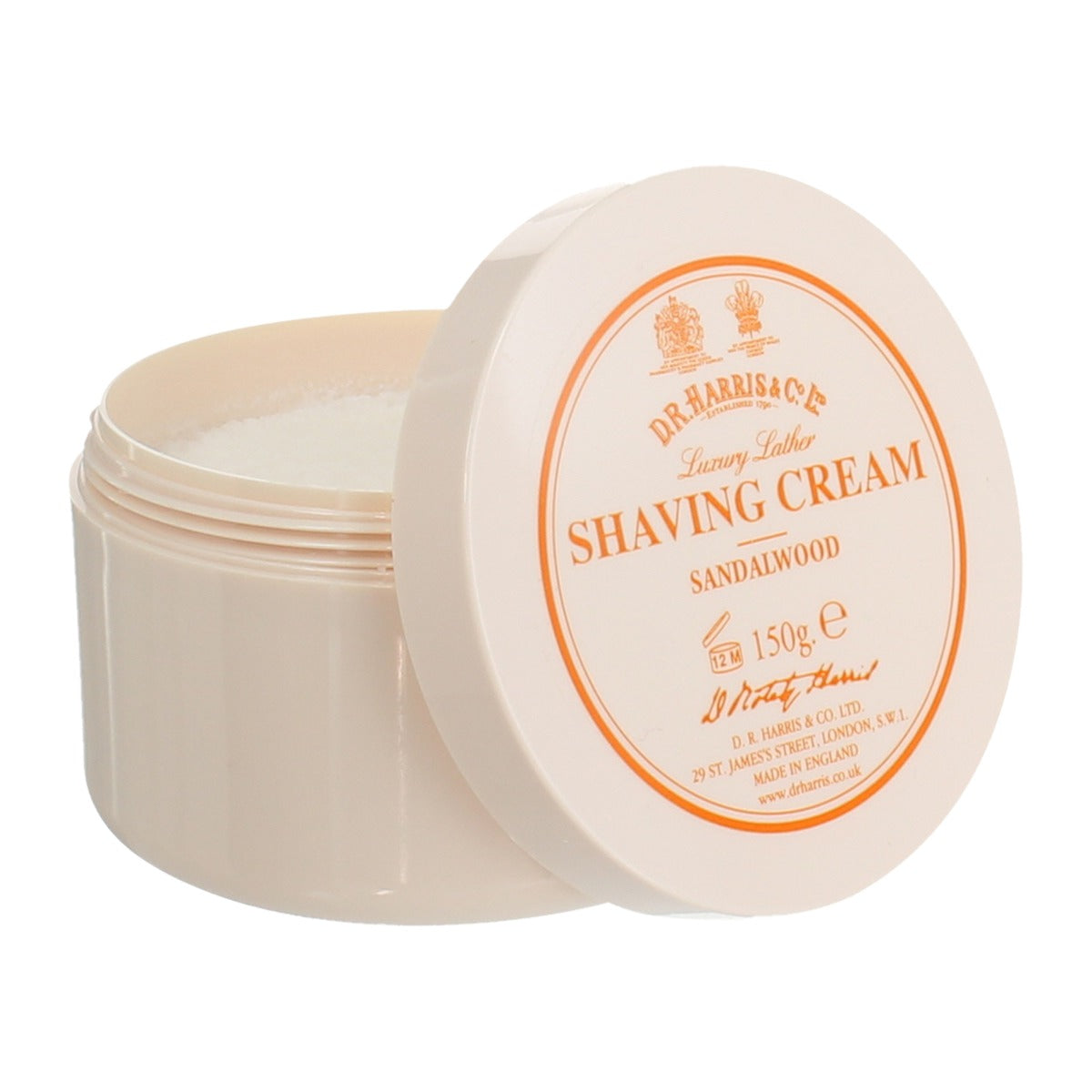 D. R. Harris Sandalwood Shaving Cream Bowl, 150g