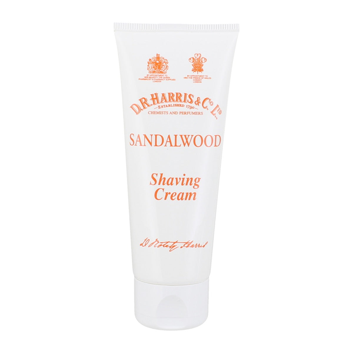 D. R. Harris Sandalwood Shaving Cream Tube, 75ml