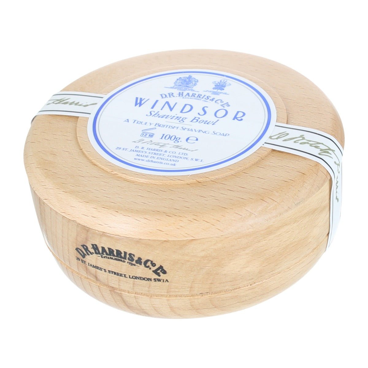 D. R. Harris Windsor Shaving Soap in Bowl, 100g