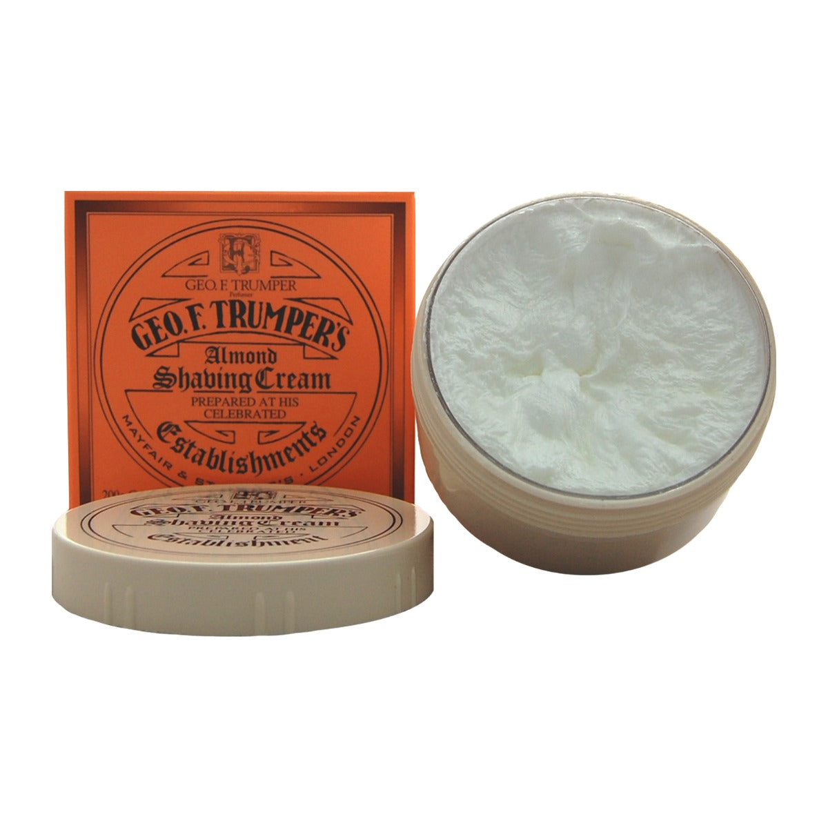 Geo. F. Trumper Almond Shaving Cream Bowl, 200g