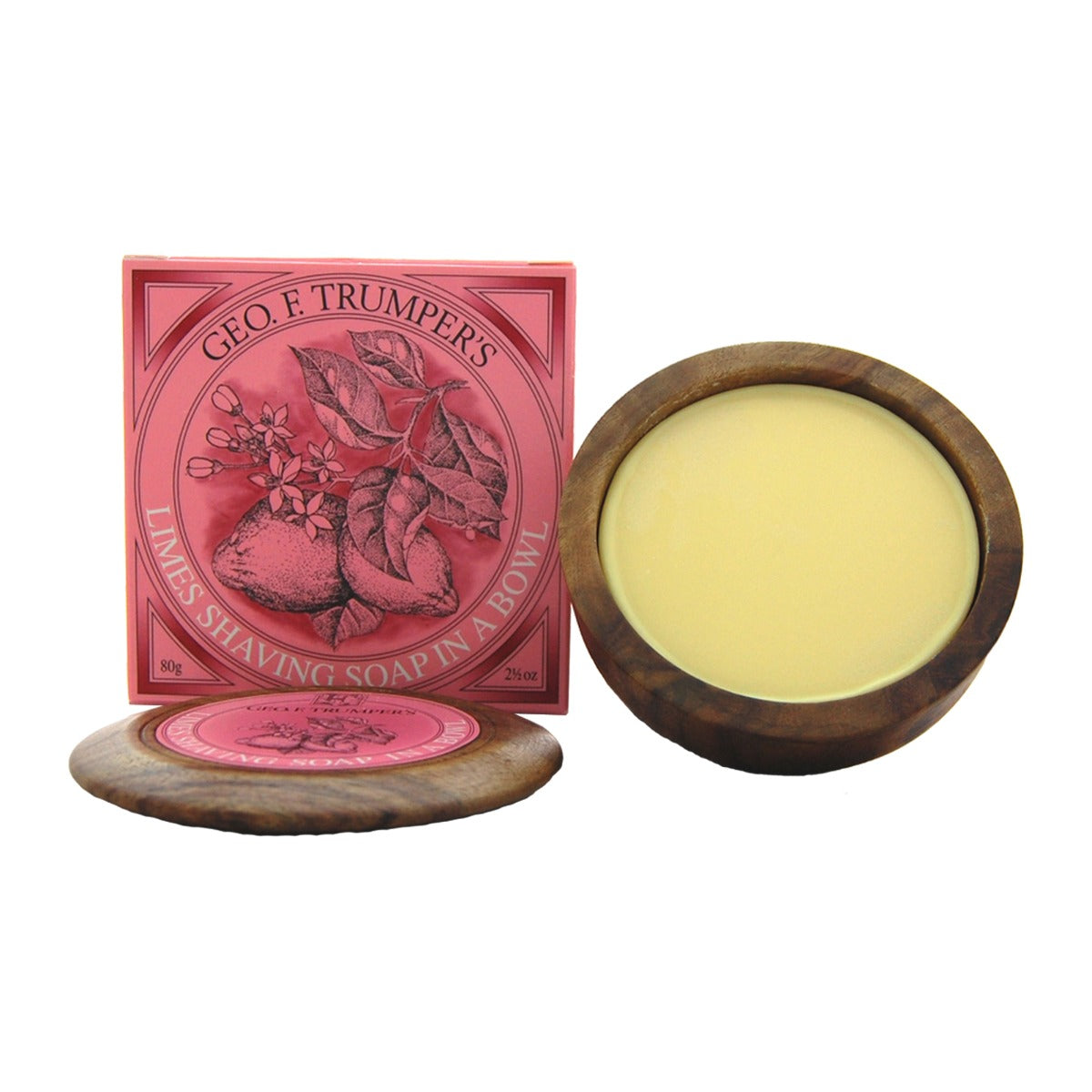 Geo. F. Trumper Limes Shaving Soap in Bowl, 80g