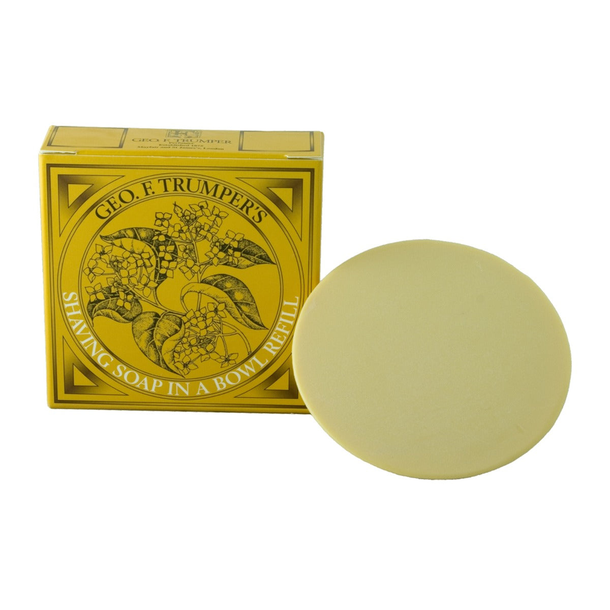 Geo. F. Trumper Sandalwood Shaving Soap Refill, 80g