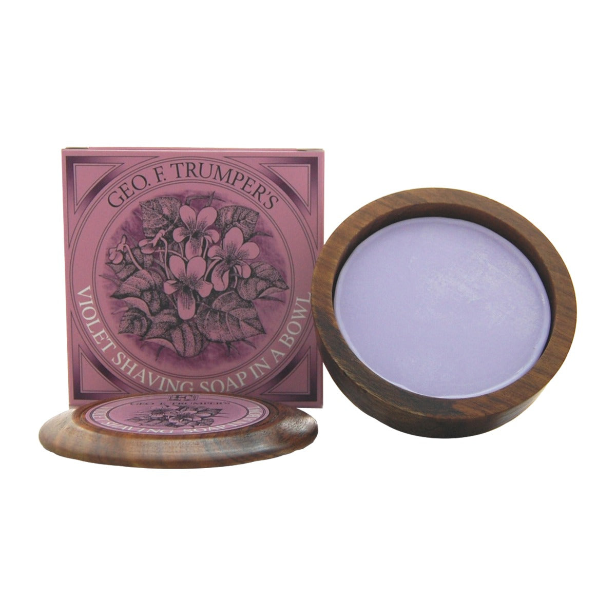 Geo. F. Trumper Violet Shaving Soap in Bowl, 80g