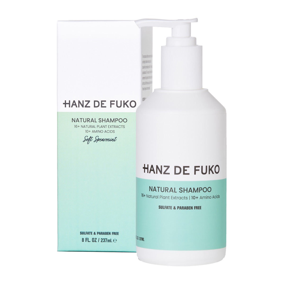 Hanz de Fuko Natural Shampoo, 237ml