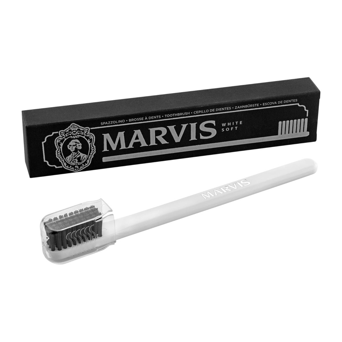 Marvis Toothbrush White: Soft Bristles