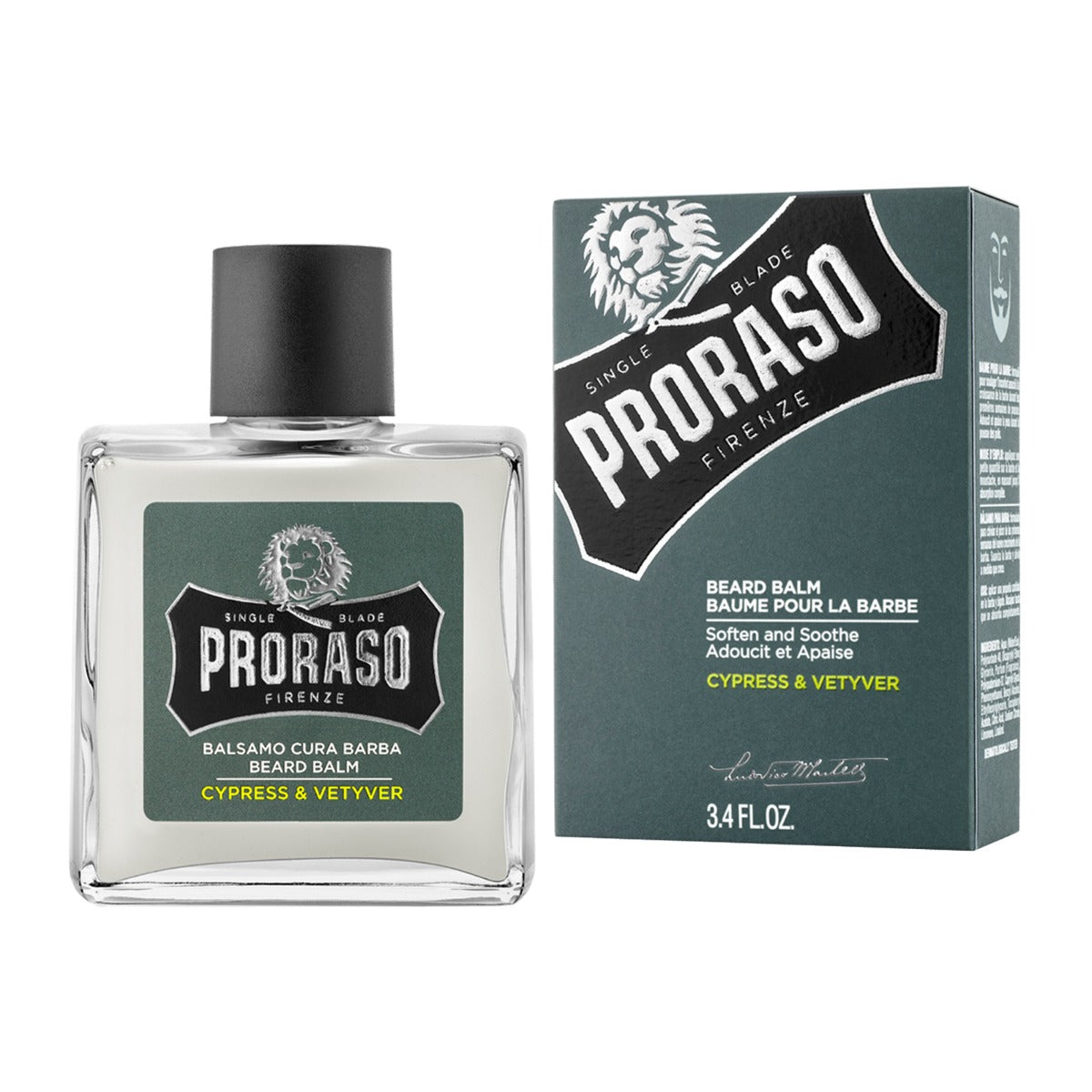 Proraso Beard Balm: Cypress & Vetyver, 100ml