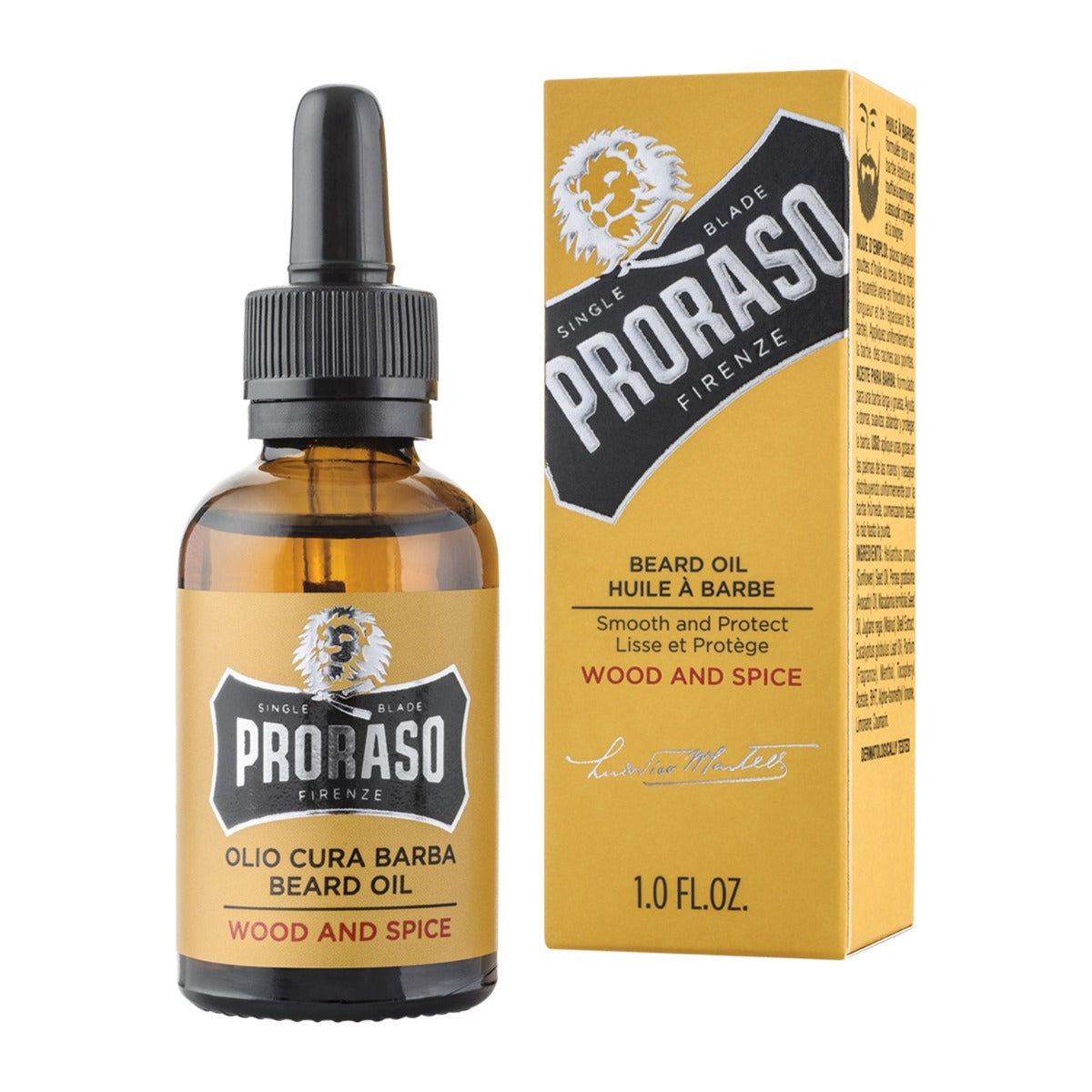 Proraso Beard Oil: Wood and Spice, 30ml